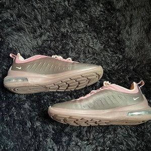 Dark purple and light purple Nike Air Maxes Women’s Size 8